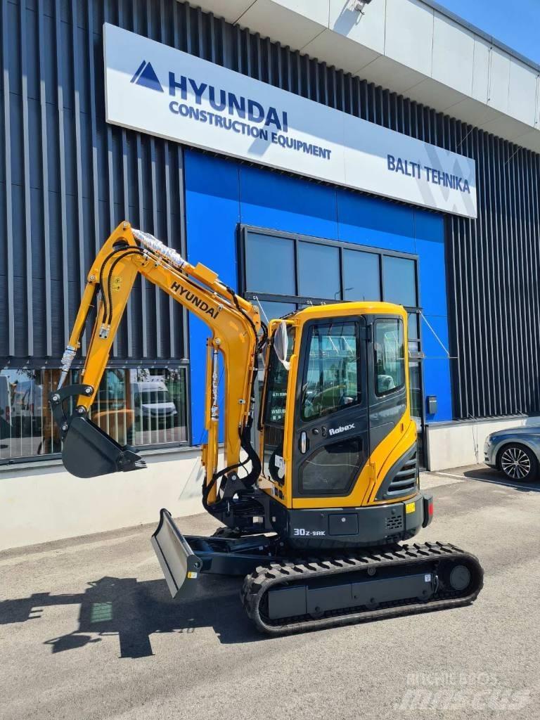 Hyundai R30Z-9AK Міні-екскаватори < 7т
