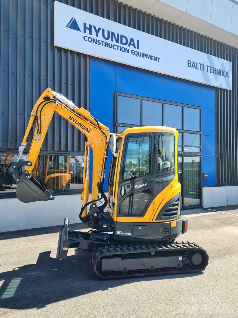 Hyundai R30Z-9AK Міні-екскаватори < 7т