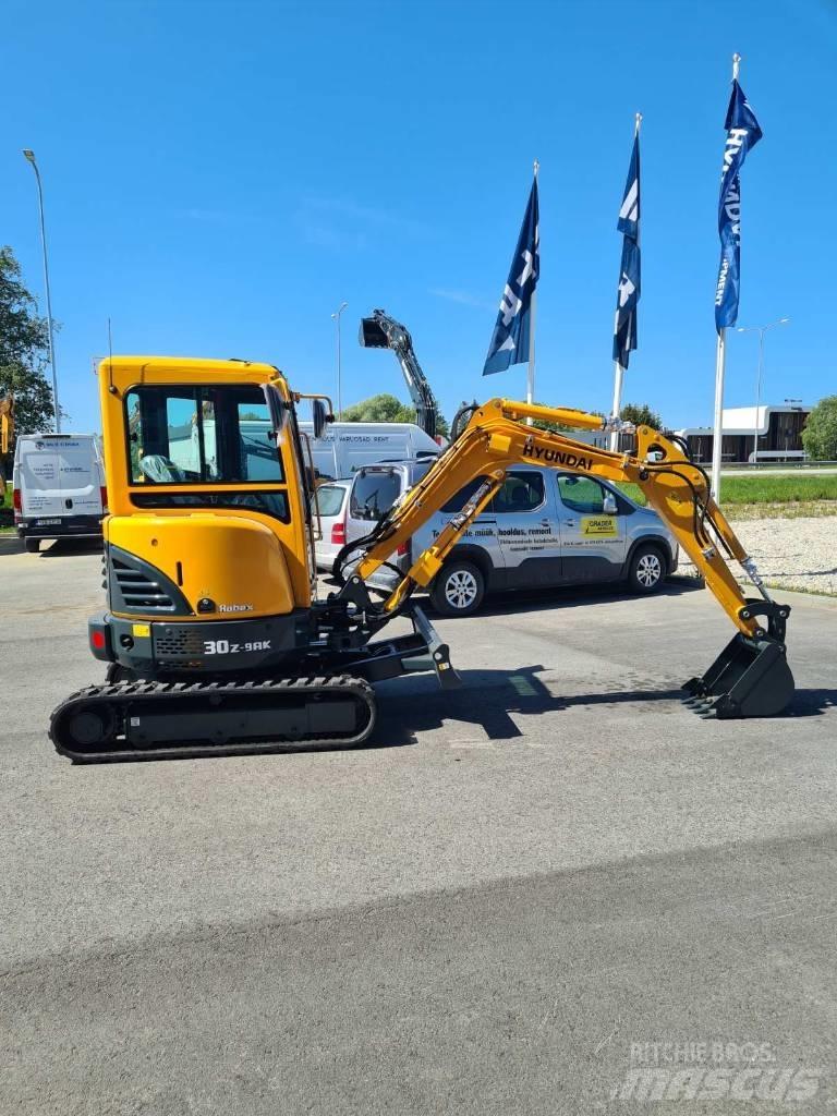 Hyundai R30Z-9AK Міні-екскаватори < 7т