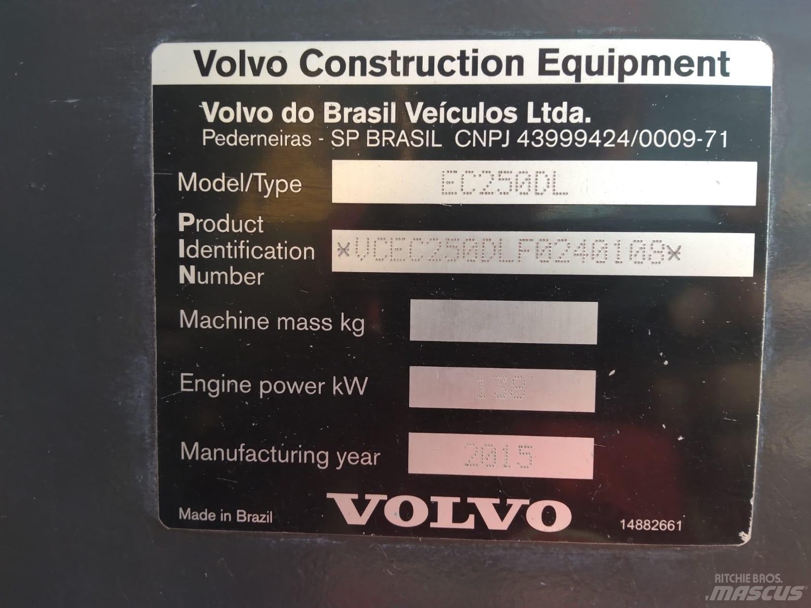 Volvo EC250DL Гусеничні екскаватори