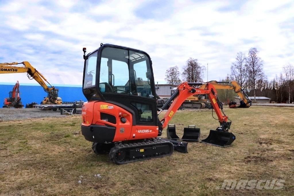 Kubota KX016-4 Міні-екскаватори < 7т