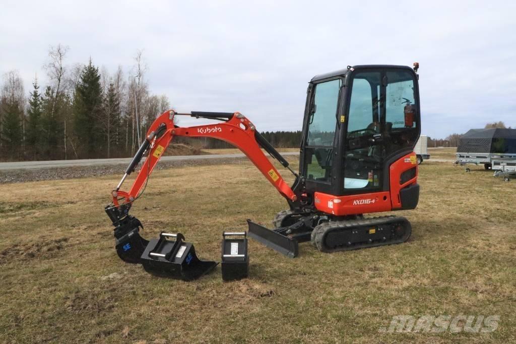 Kubota KX016-4 Міні-екскаватори < 7т
