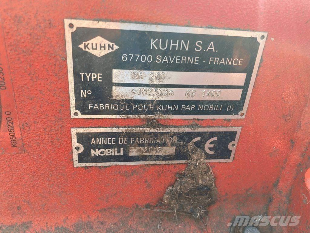Kuhn RM 280 Роздрібнювачі