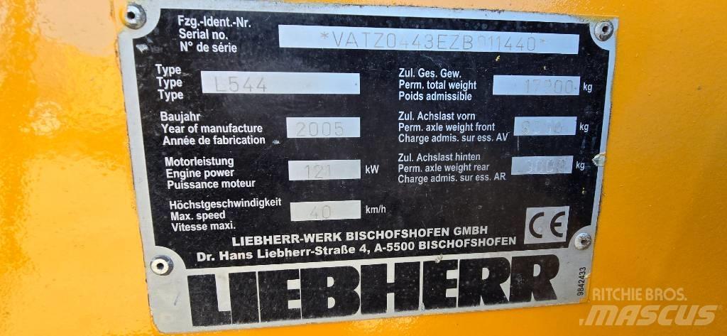 Liebherr L 544 Фронтальні навантажувачі