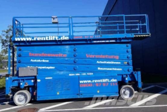 HAB S 320-12 E4WDS Підйомники-ножиці