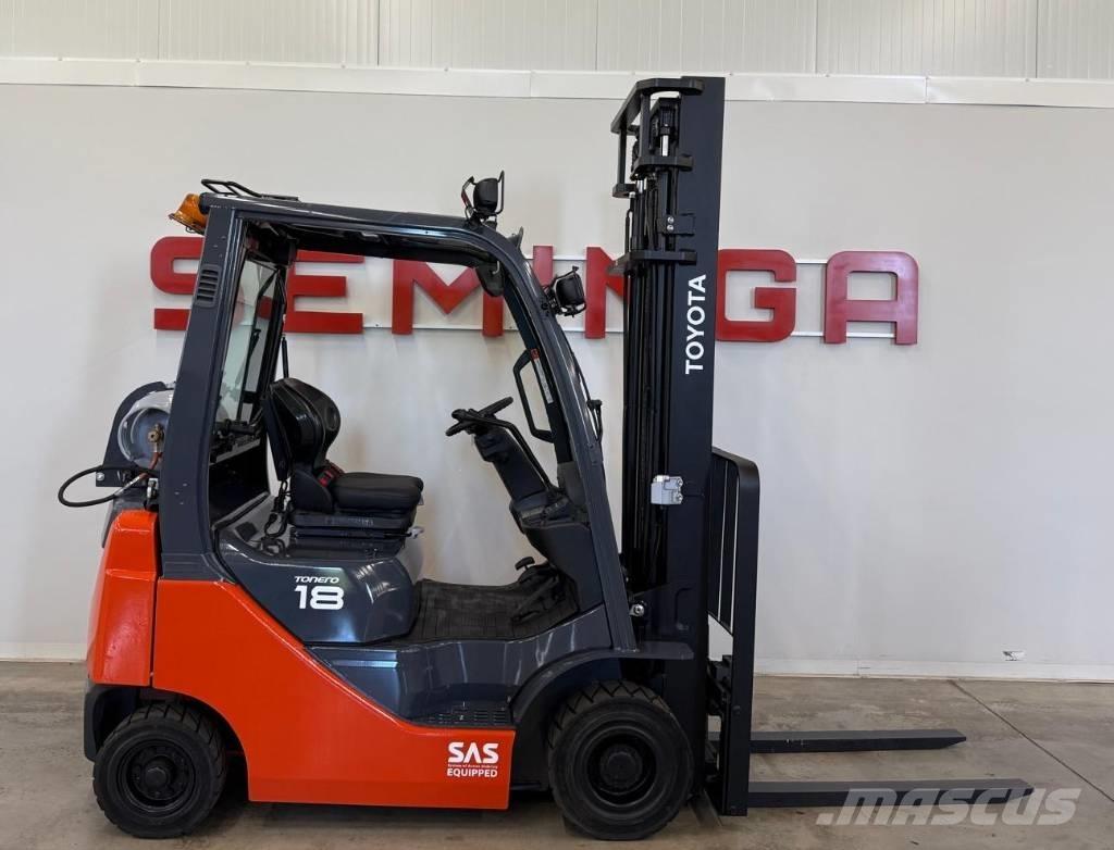 Toyota 10894 - 8FGF18 Газові навантажувачі