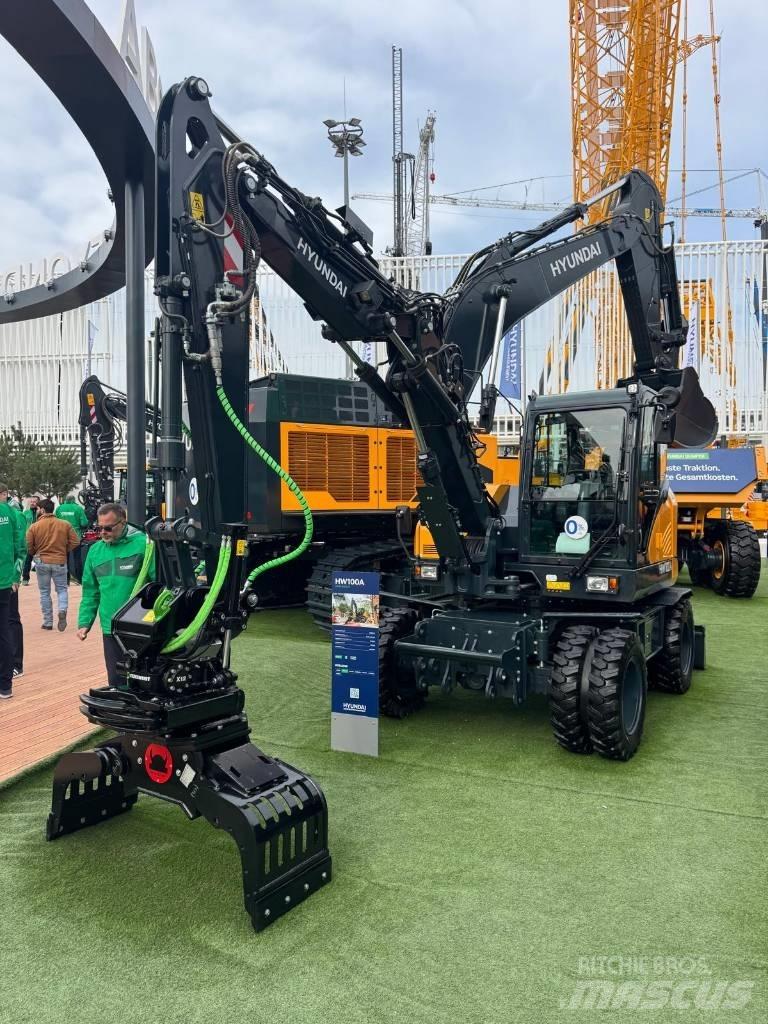 Hyundai HW 100 A Колісні екскаватори