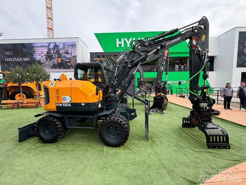 Hyundai HW 100 A Колісні екскаватори
