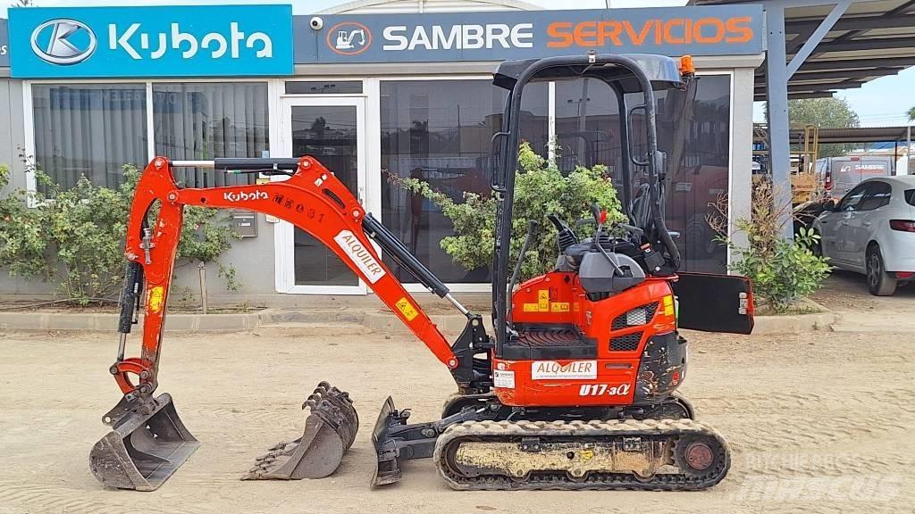 Kubota U 17-3a Міні-екскаватори < 7т