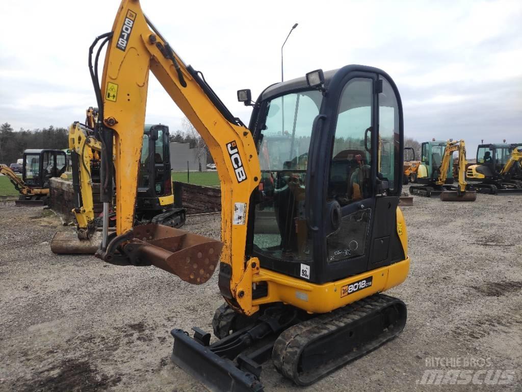 JCB 8018 CTS Міні-екскаватори < 7т
