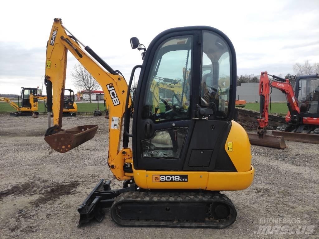 JCB 8018 CTS Міні-екскаватори < 7т