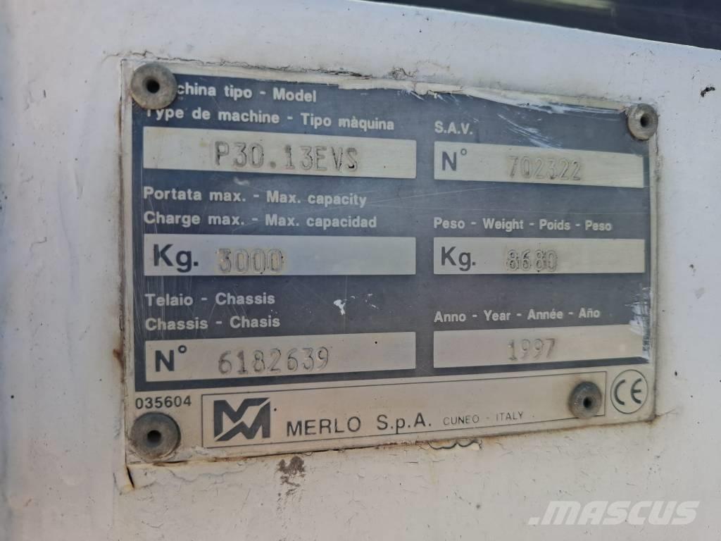 Merlo P 30.13 EVS Бони і ковші