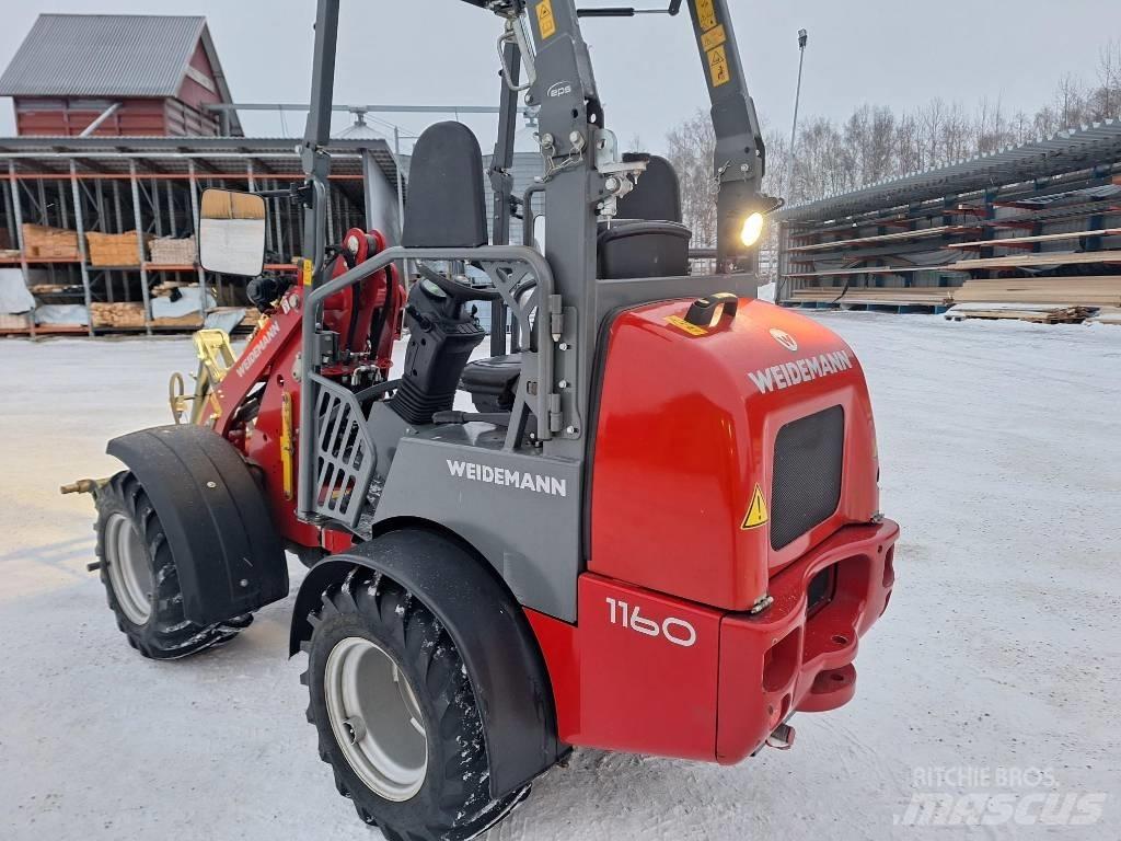 Weidemann 1160 Багатофункціональне обладнання для вантажних і землекопальних робіт