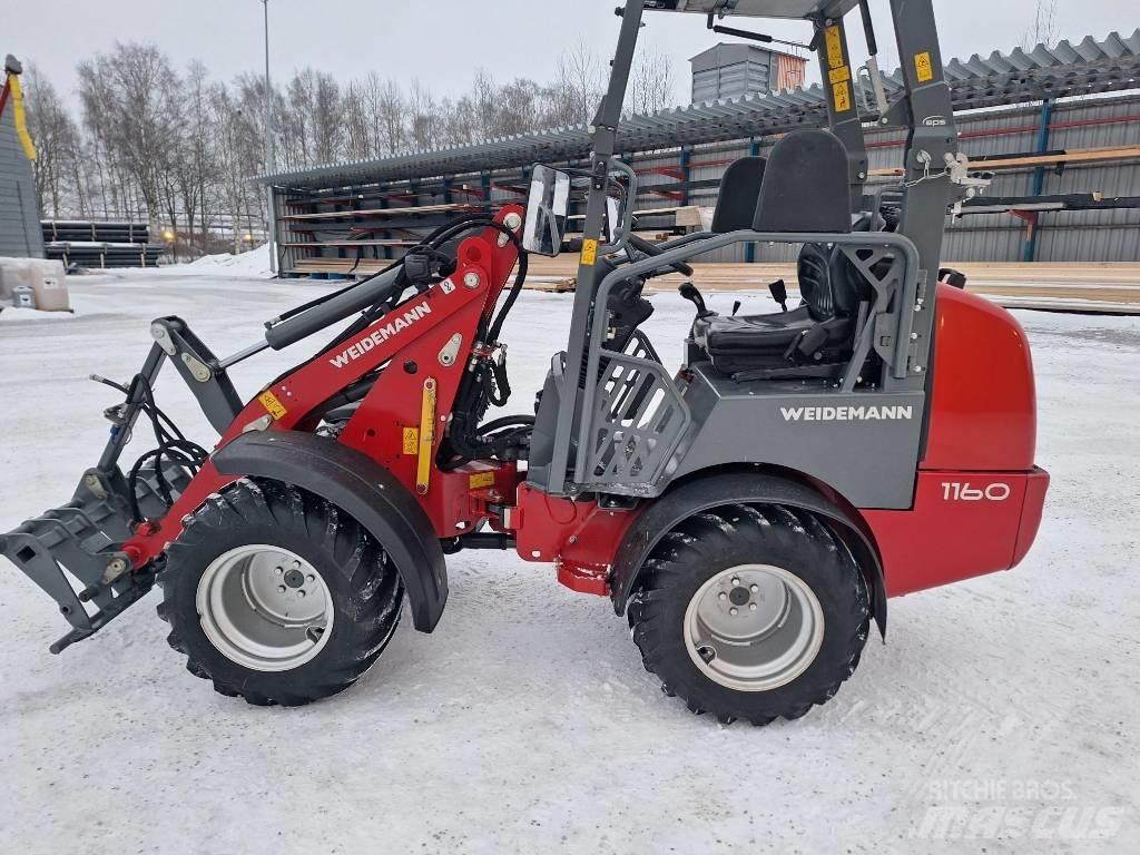 Weidemann 1160 Багатофункціональне обладнання для вантажних і землекопальних робіт