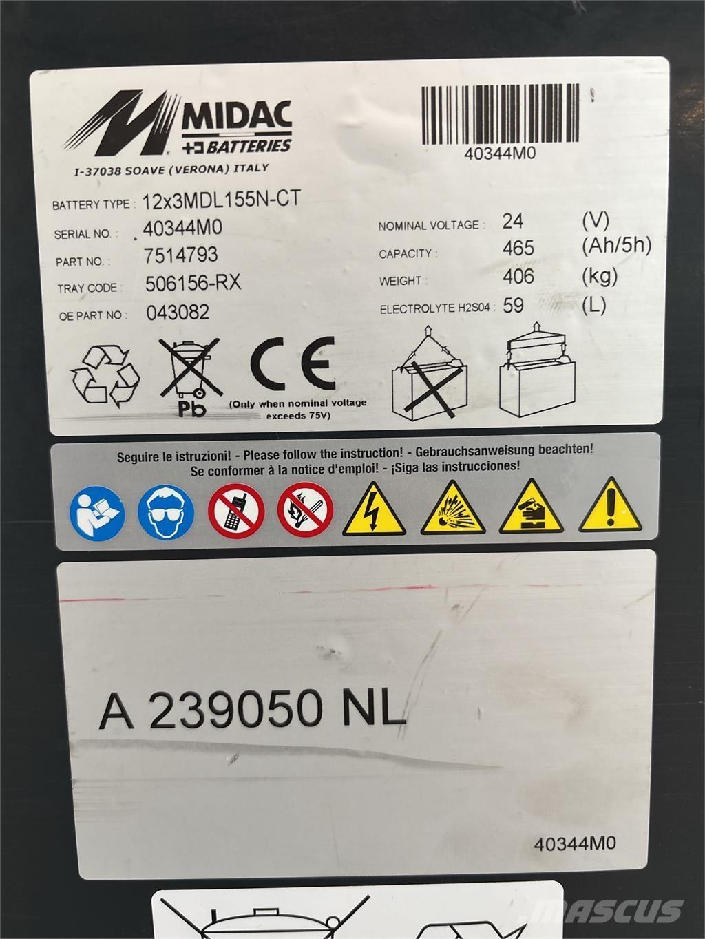 Atlet A160 Самохідні електроштабелери