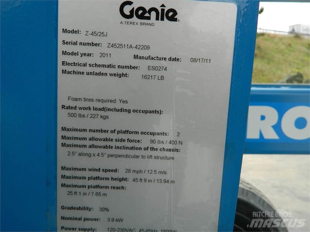 Genie Z45 25JDC Колінчаті підйомники