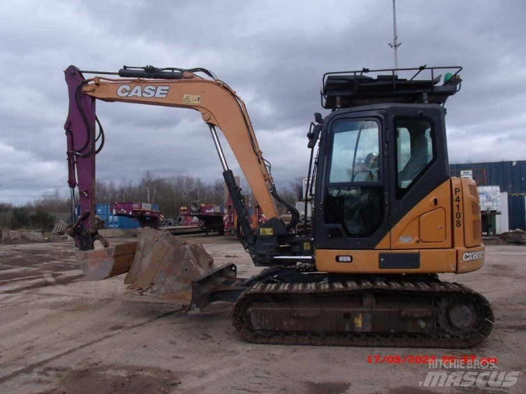 CASE CX 80 C Середні екскаватори 7т. - 12т.