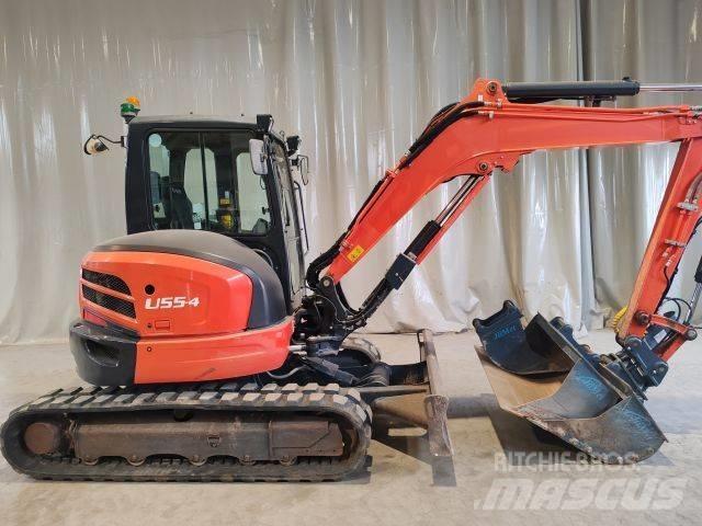 Kubota U55-4 Міні-екскаватори < 7т