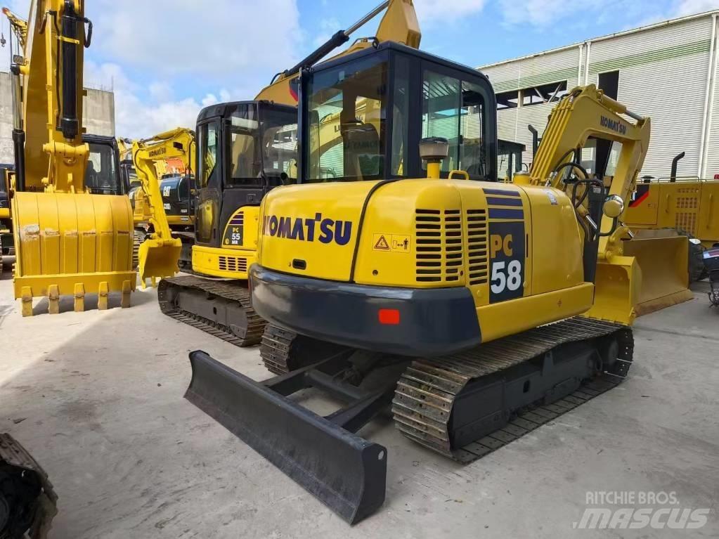 Komatsu pc58 Міні-екскаватори < 7т