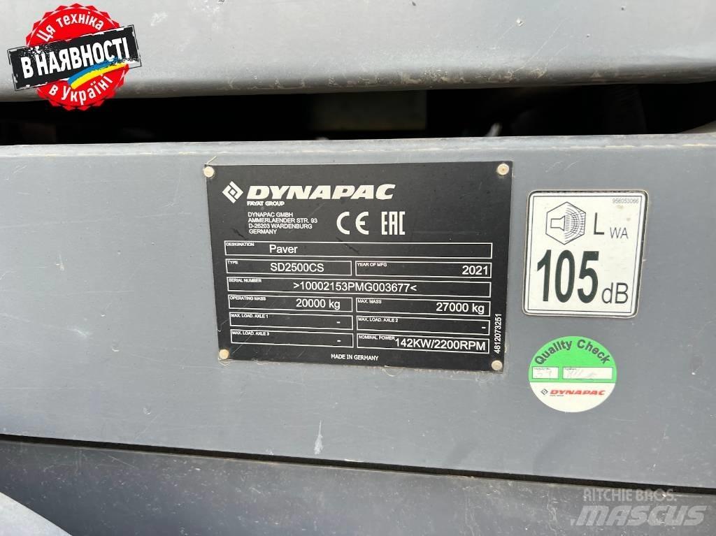 Dynapac SD2500CS Асфальтовкладачі