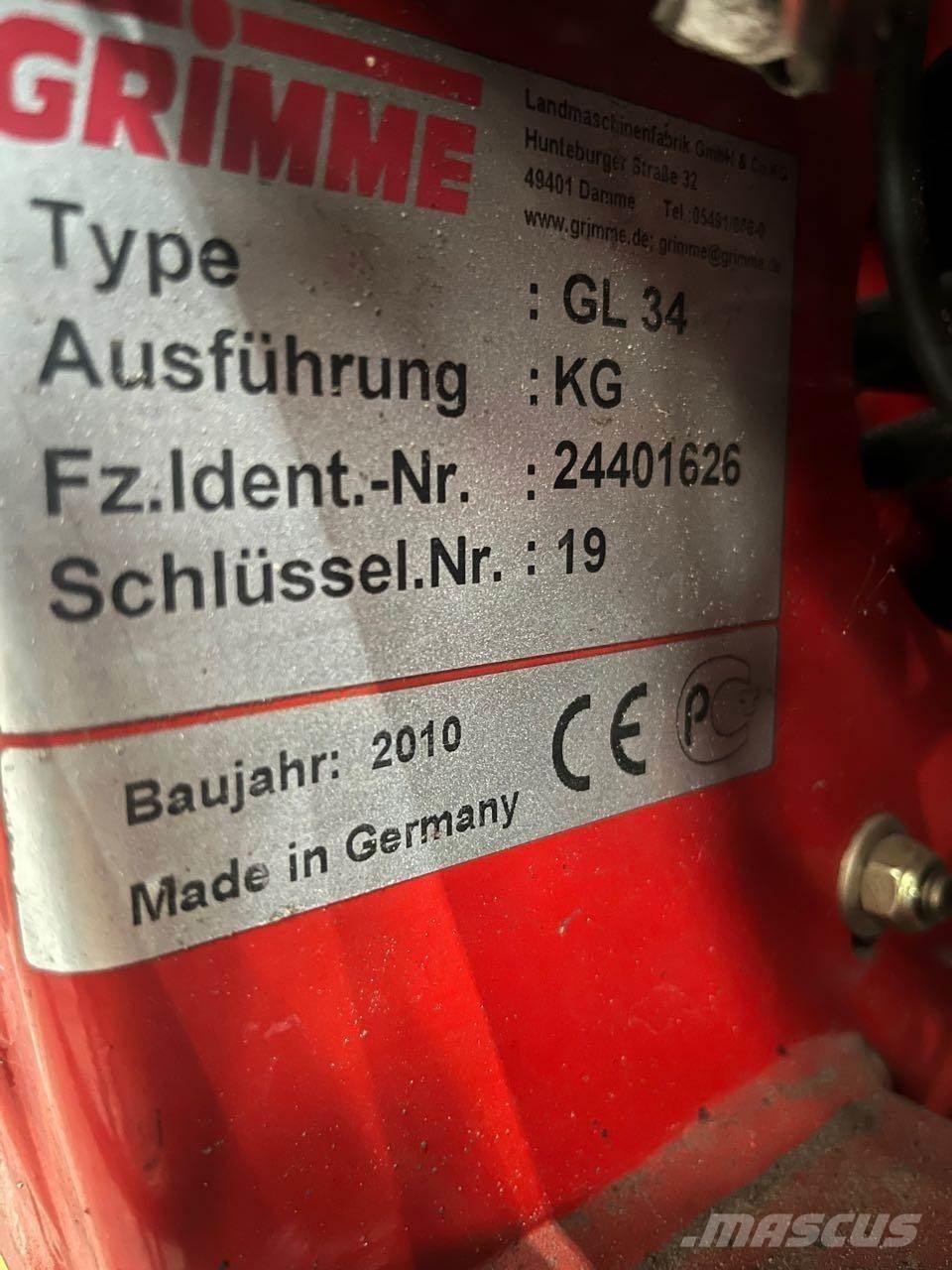 Grimme GL 34 K Картоплесаджалки