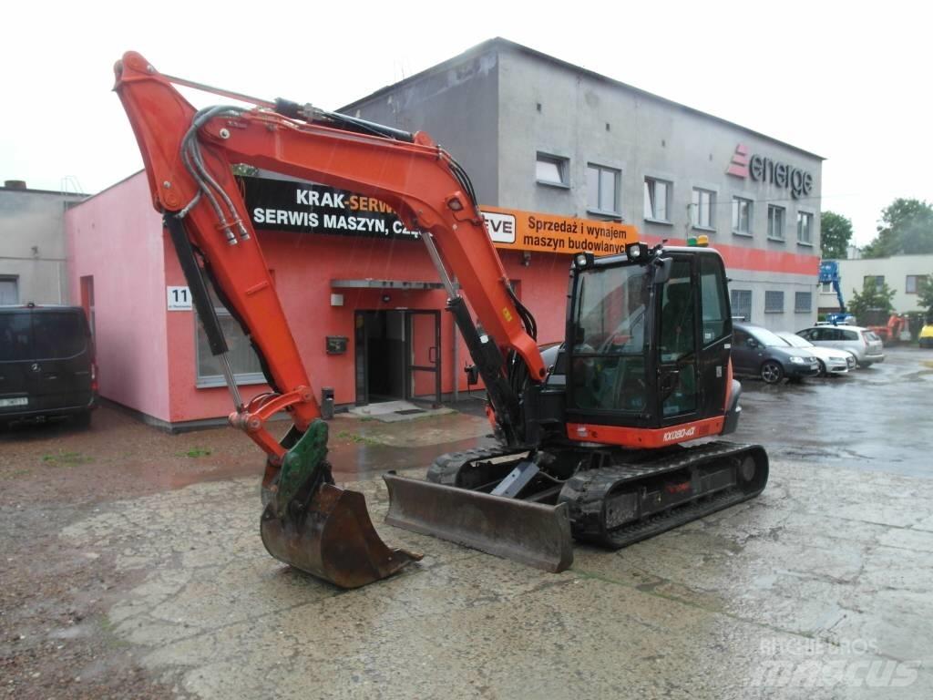 Kubota KX 080-4 Середні екскаватори 7т. - 12т.