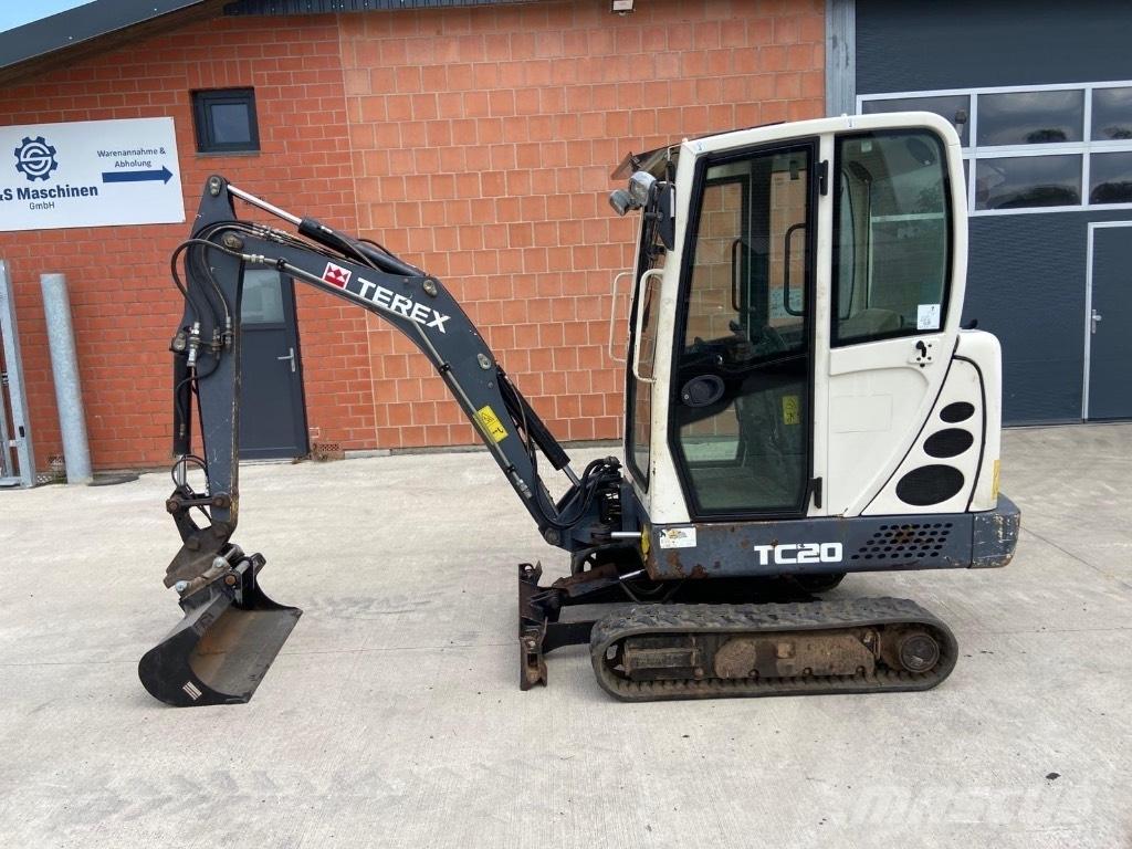 Terex TC 20 Міні-екскаватори < 7т