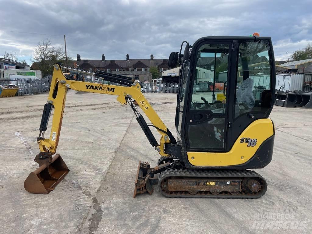 Yanmar SV 18 Міні-екскаватори < 7т
