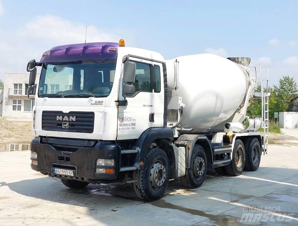MAN TGA 35.390 Бетономішалки (Автобетонозмішувачі)