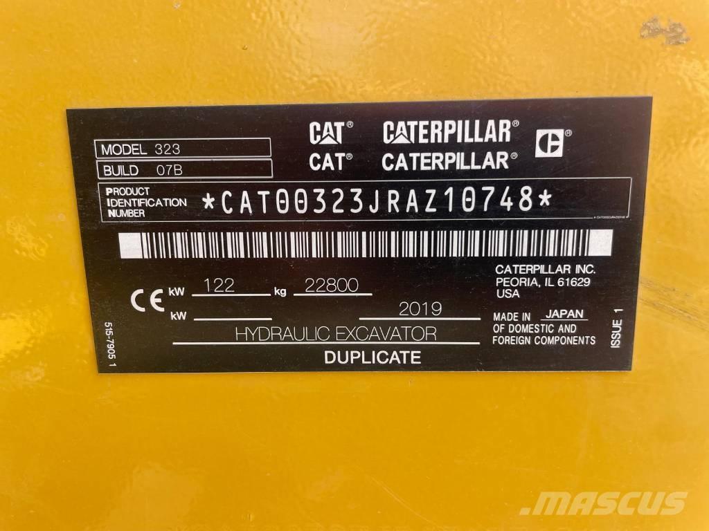 CAT 323NG Гусеничні екскаватори