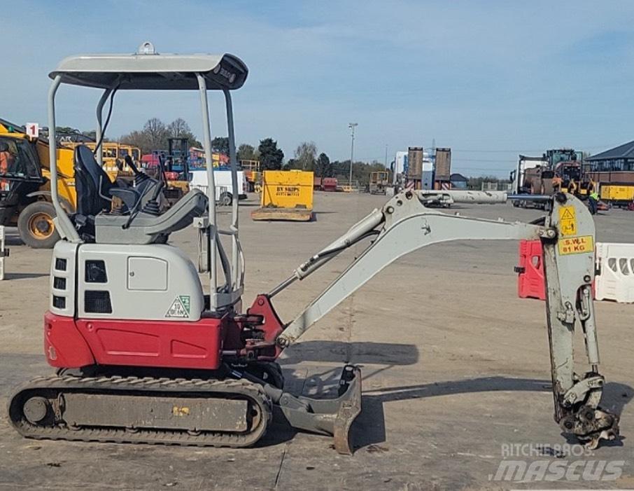Takeuchi TB 217 R Міні-екскаватори < 7т