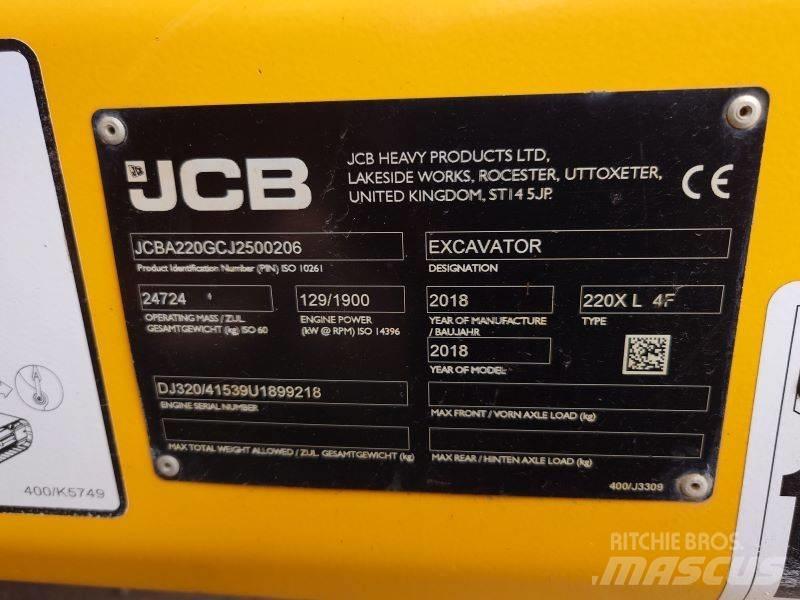JCB 220 XL 4F Гусеничні екскаватори