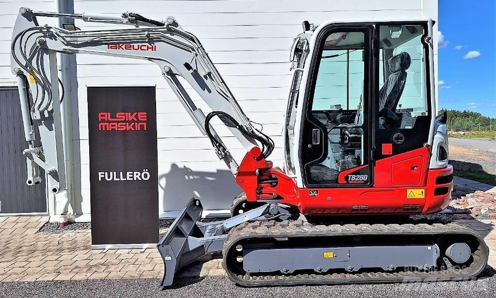 Takeuchi TB260 Міні-екскаватори < 7т