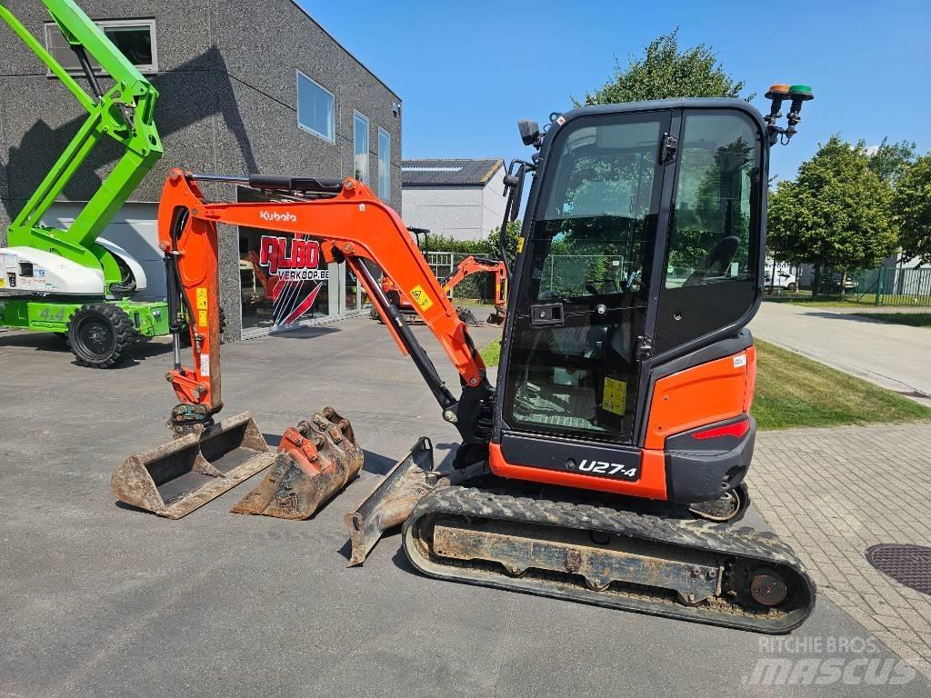 Kubota U 27-4 Міні-екскаватори < 7т