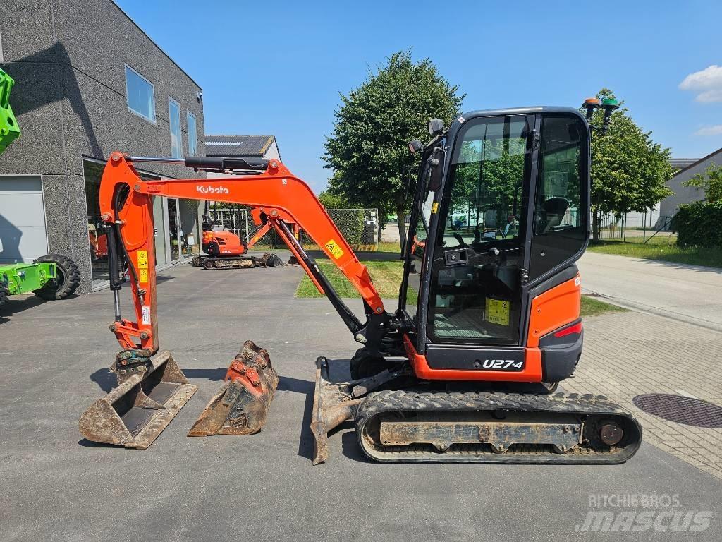 Kubota U 27-4 Міні-екскаватори < 7т