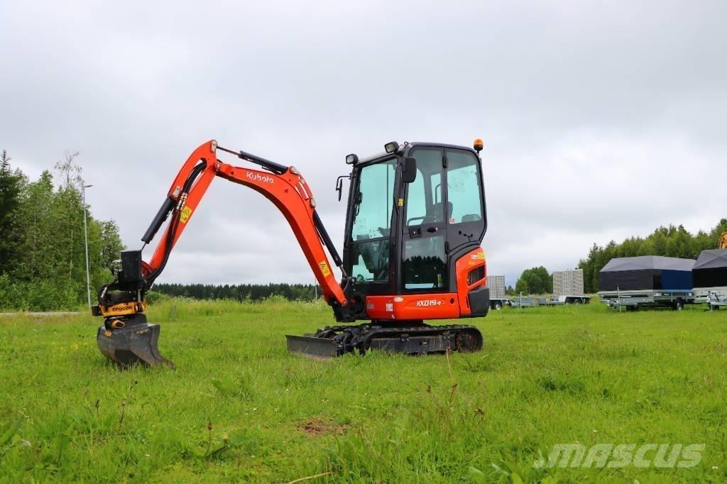 Kubota KX019-4 Міні-екскаватори < 7т