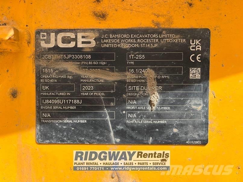 JCB 1T-2S5 Міні самоскиди