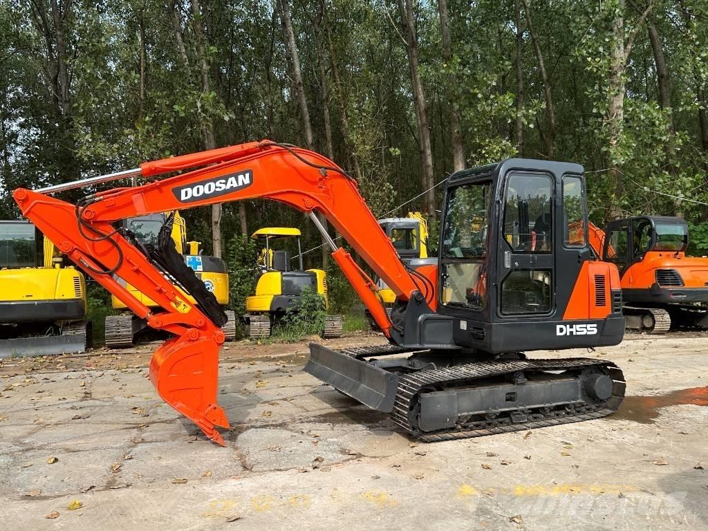 Doosan DH55 Міні-екскаватори < 7т