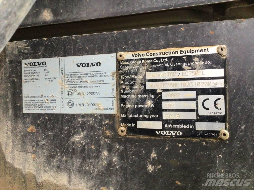 Volvo EC 750 E Гусеничні екскаватори