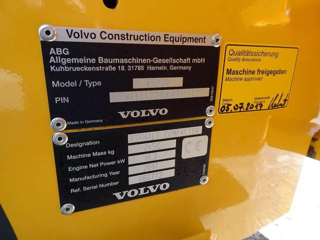 Volvo DD25B Котки тротуарні