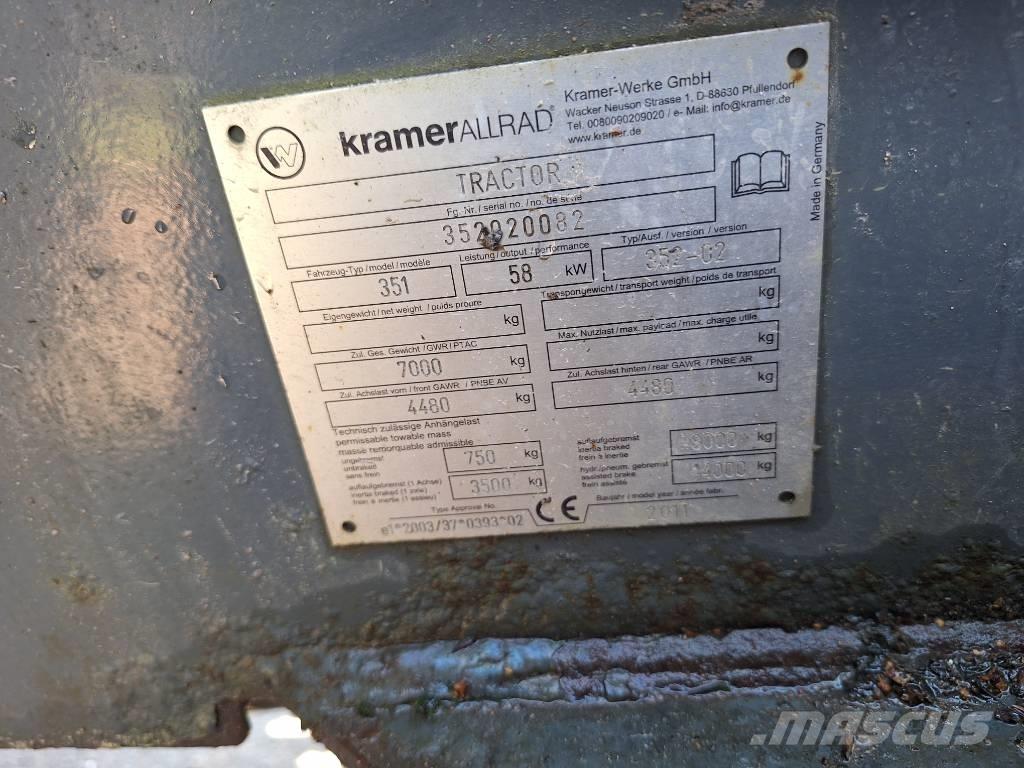 Kramer-allrad 780 Фронтальні навантажувачі