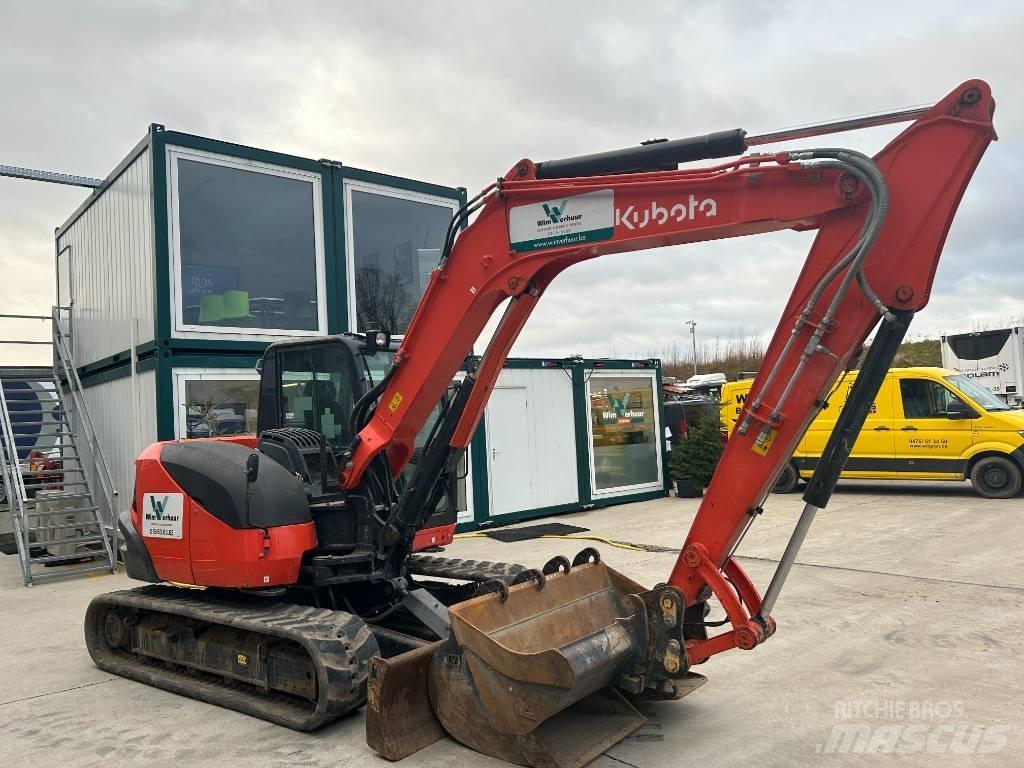 Kubota KX 080-4 Середні екскаватори 7т. - 12т.