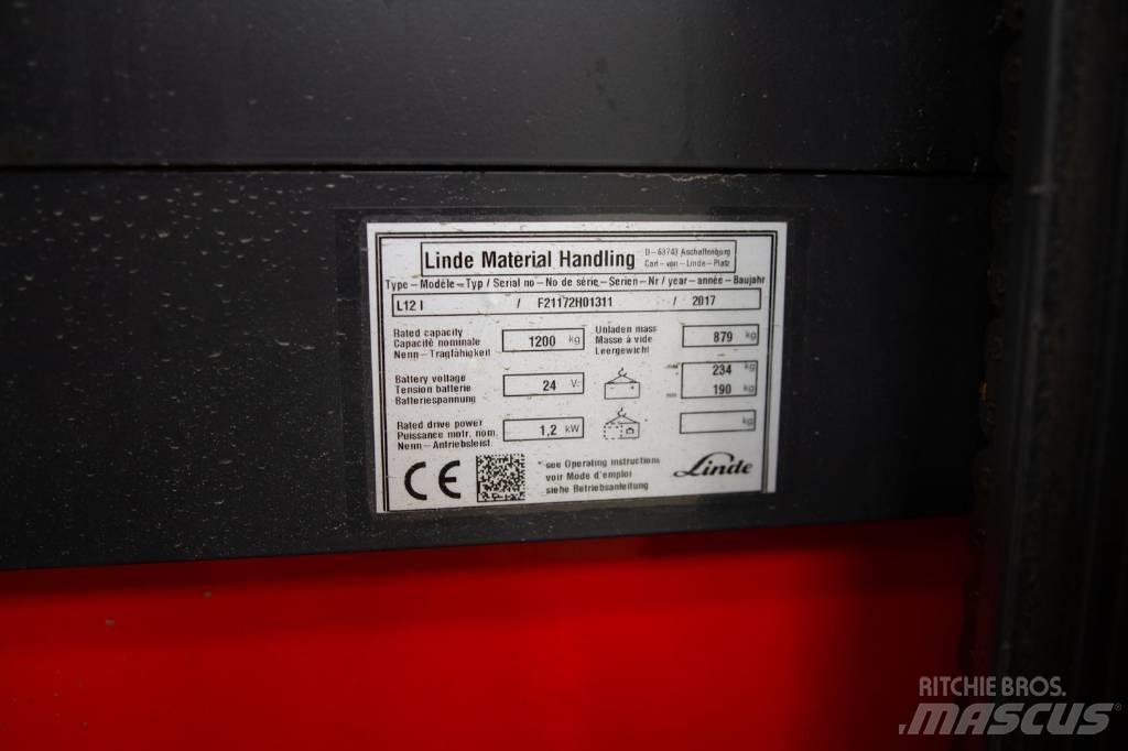 Linde L 12 Ручний візок