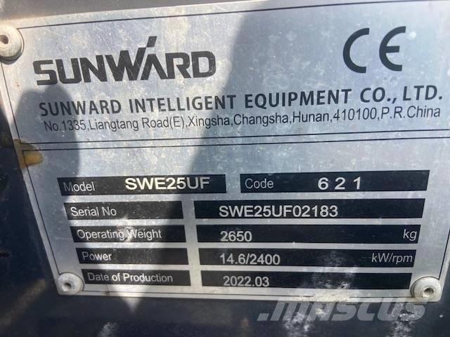 Sunward SWE 25 UF Міні-екскаватори < 7т