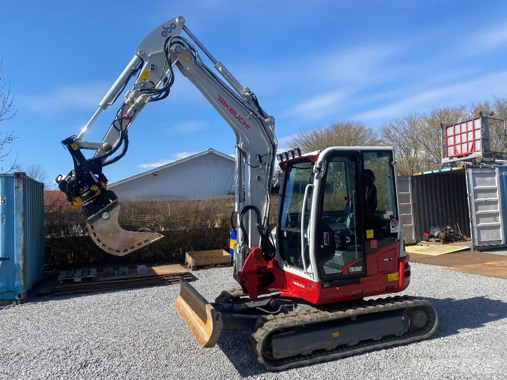 Takeuchi TB 260 Міні-екскаватори < 7т
