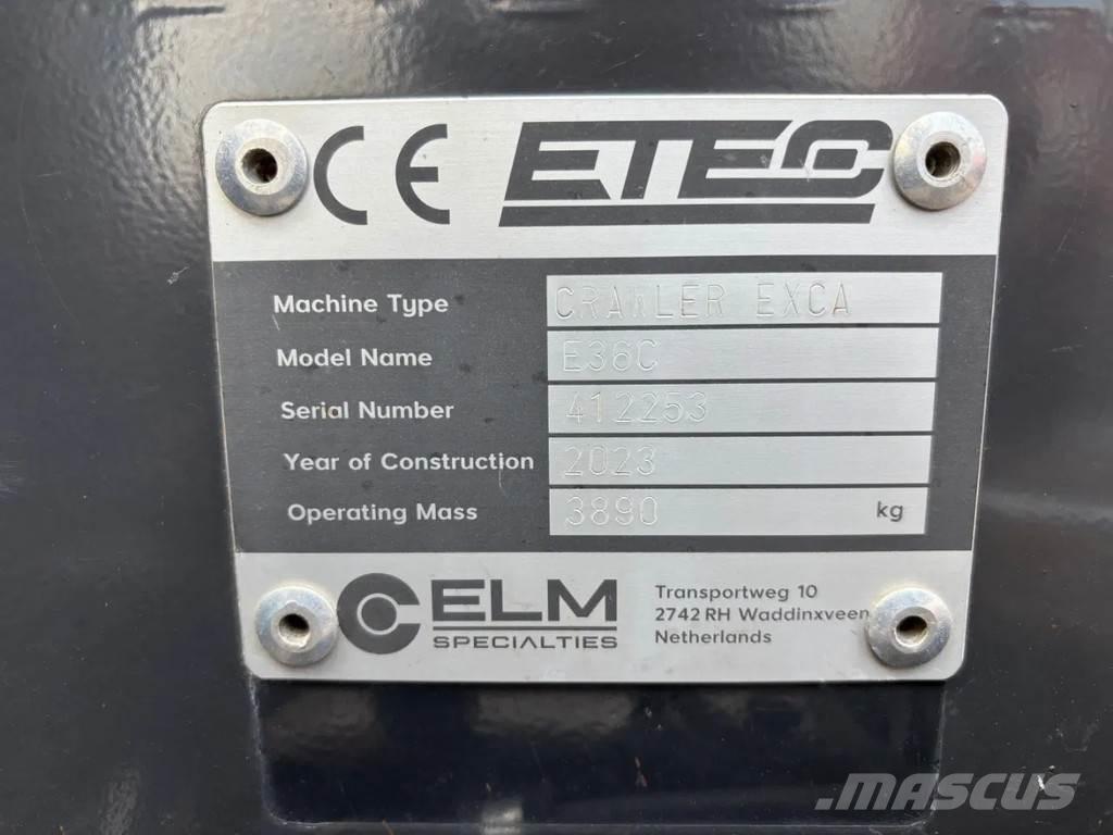 Etec E36C Міні-екскаватори < 7т