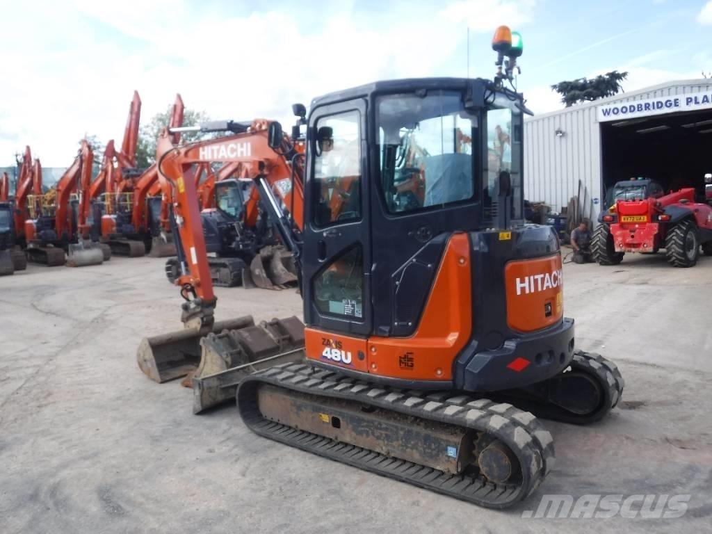 Hitachi ZX 48 U-6 Міні-екскаватори < 7т
