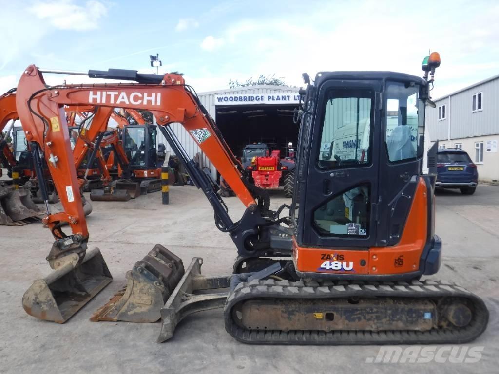 Hitachi ZX 48 U-6 Міні-екскаватори < 7т