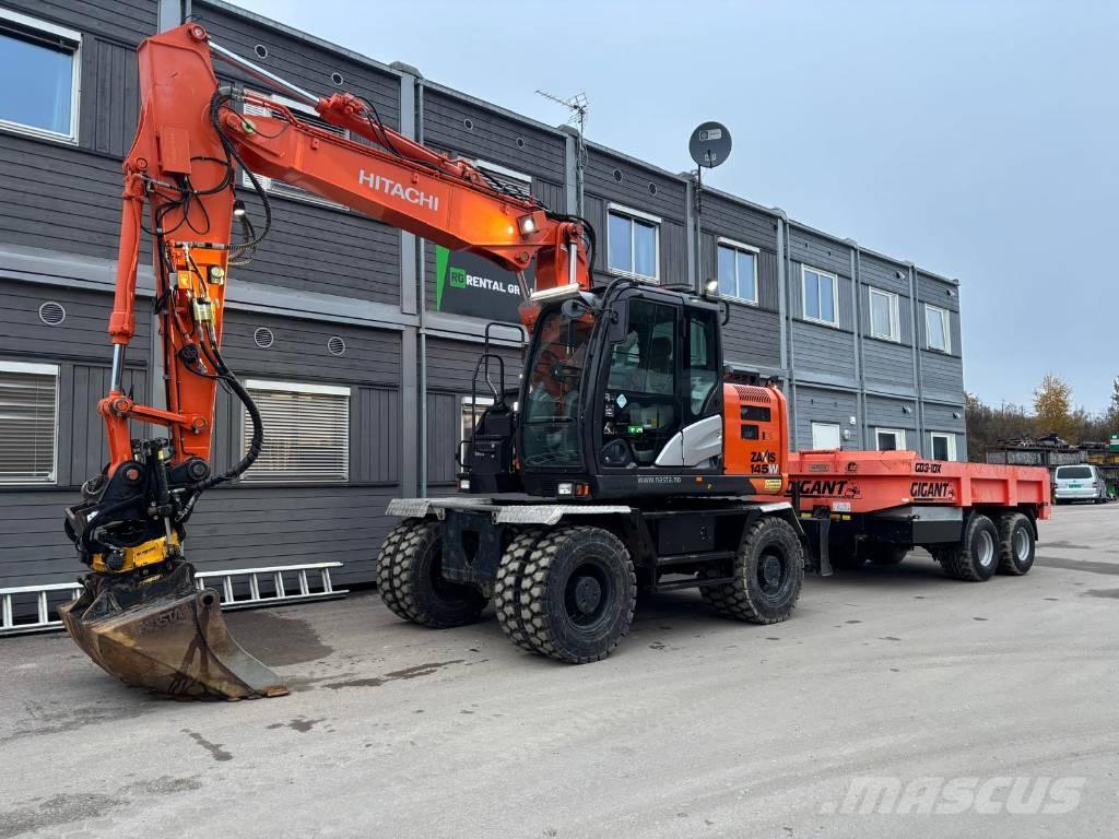 Hitachi ZX 145 W-6 Колісні екскаватори