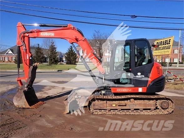 Kubota KX080-4 Гусеничні екскаватори